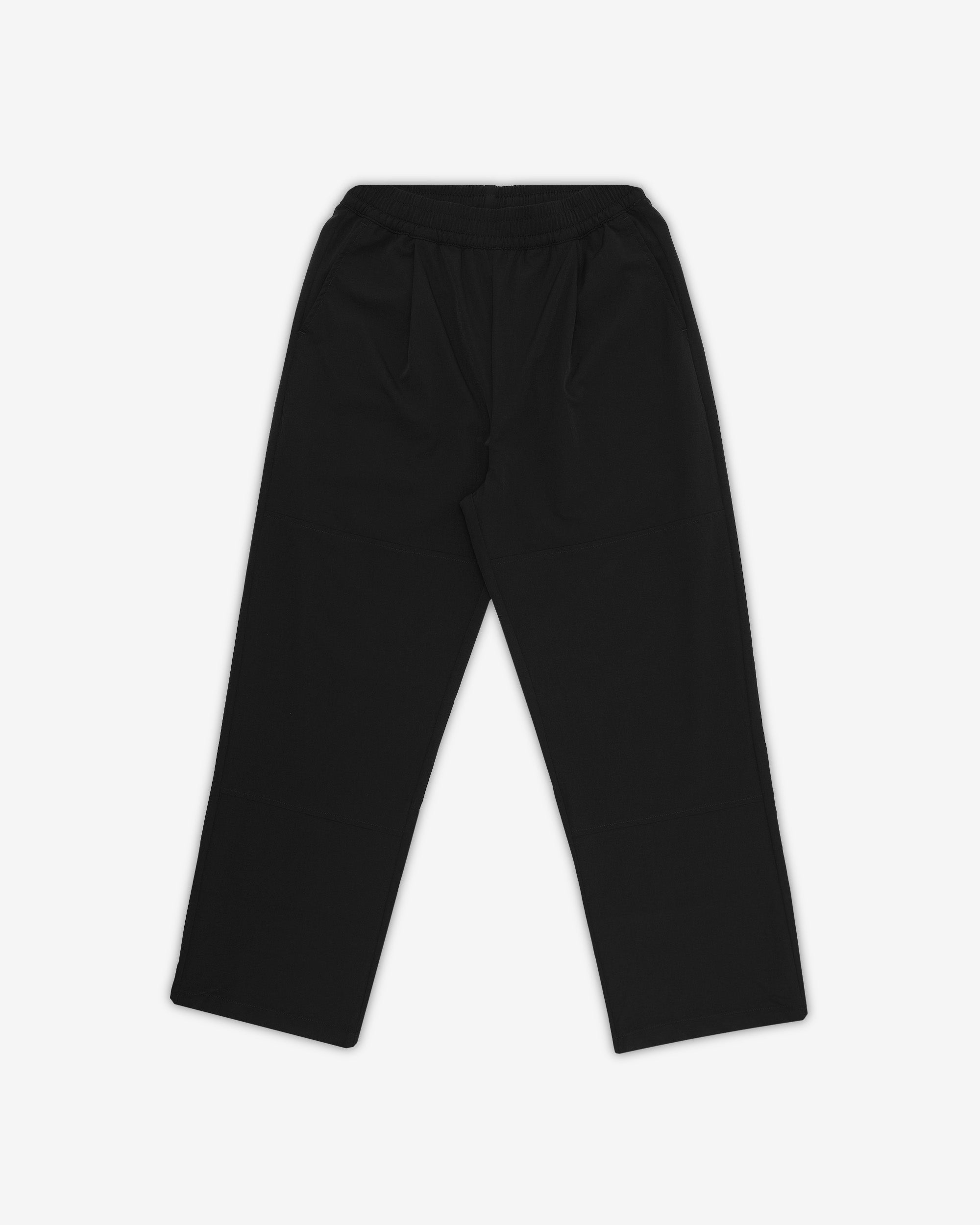 Black pants on a white background