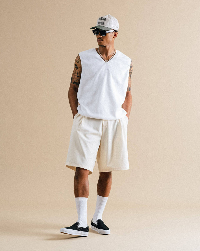 Calculus Baggy Pleated Shorts