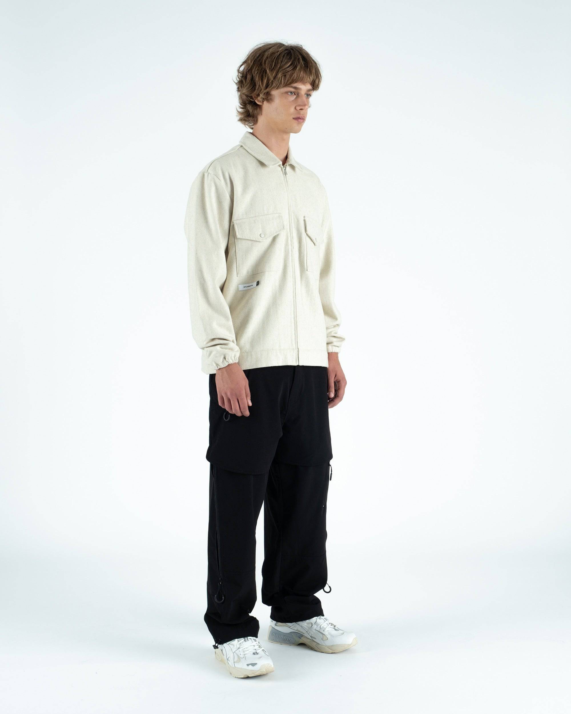 Enfield Wool Zip Jacket - Students Golf