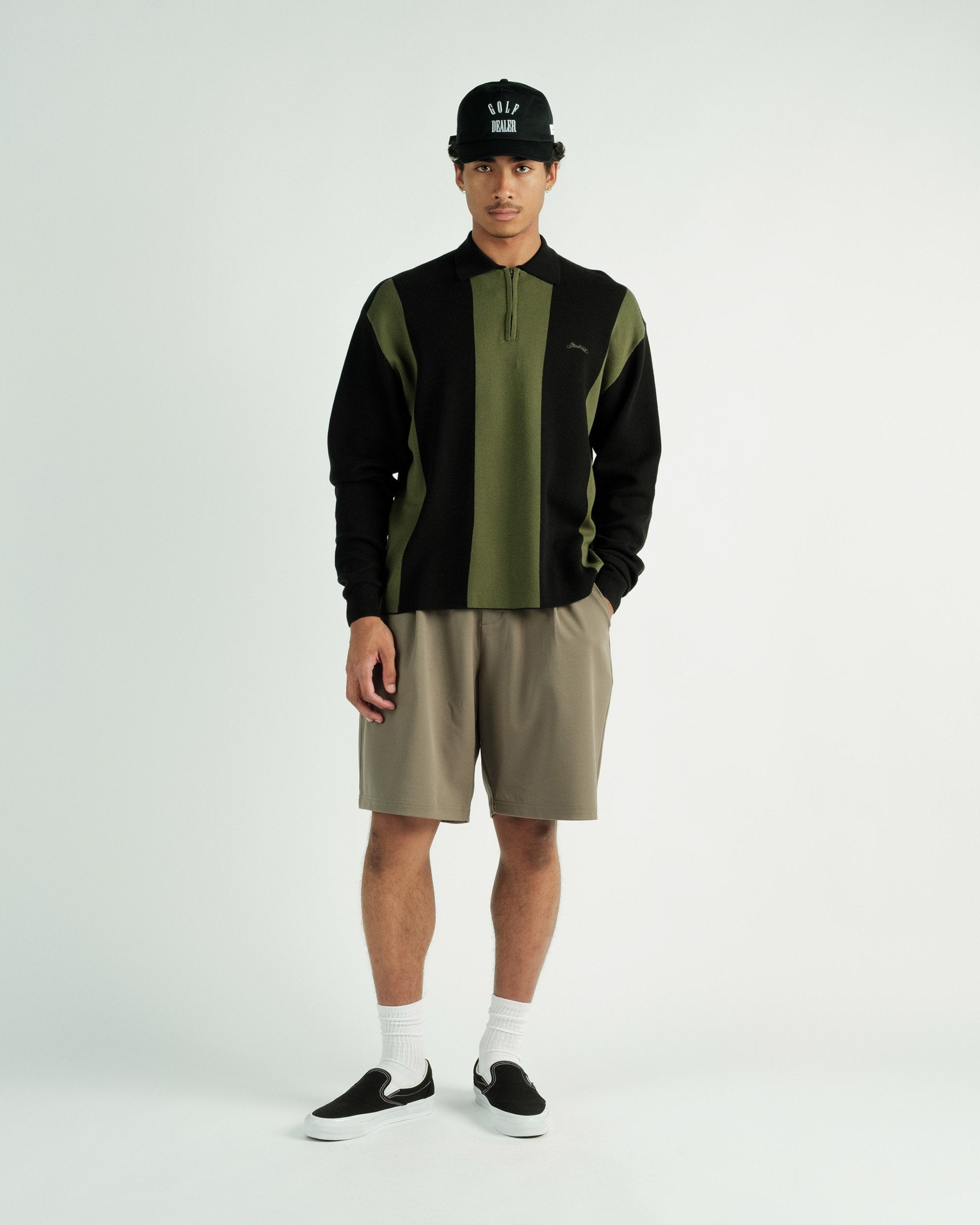 Gibson Knitted L/S Sweater Polo