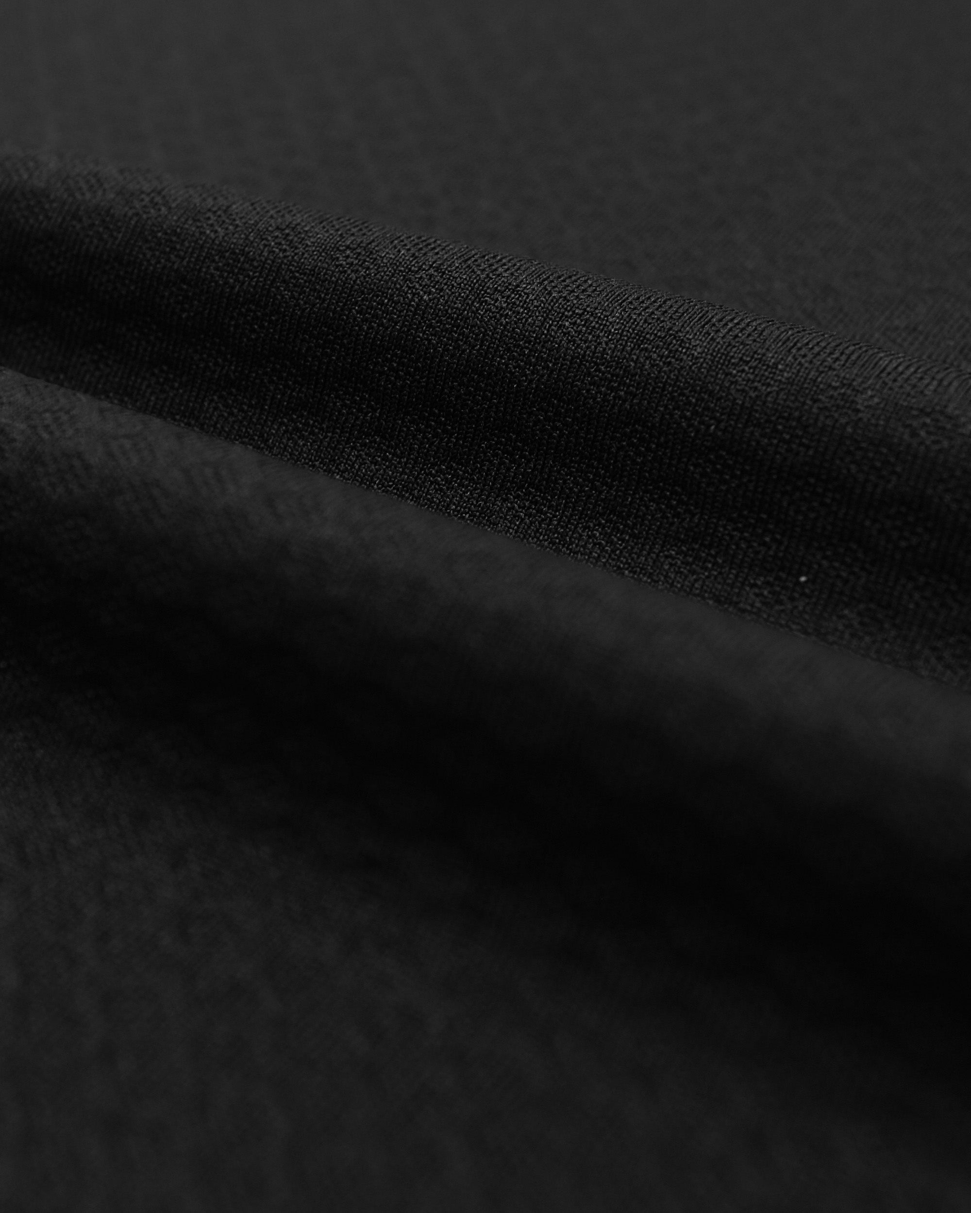 Close-up of black textured fabric