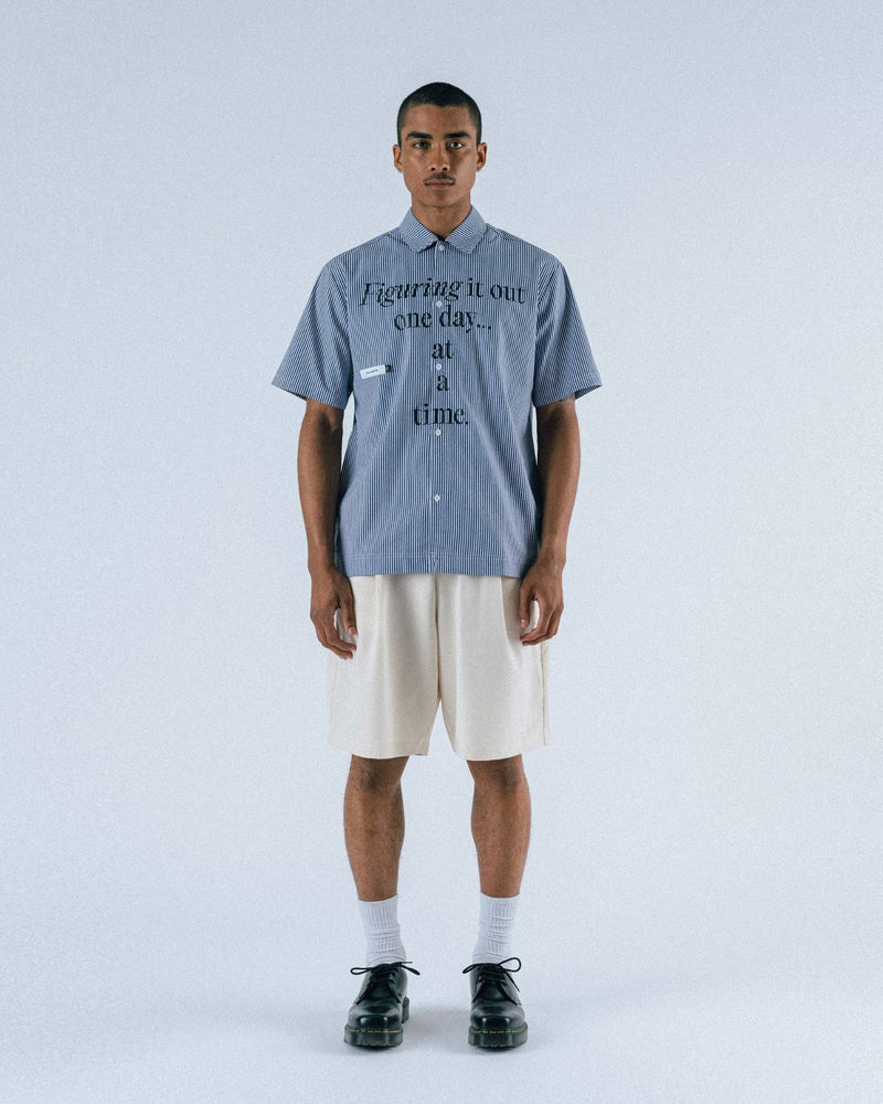 Calculus Baggy Pleated Shorts