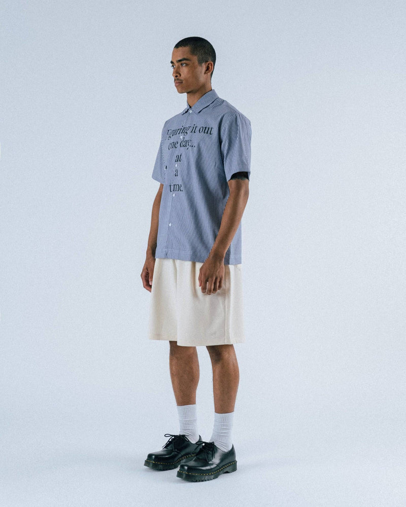 Calculus Baggy Pleated Shorts