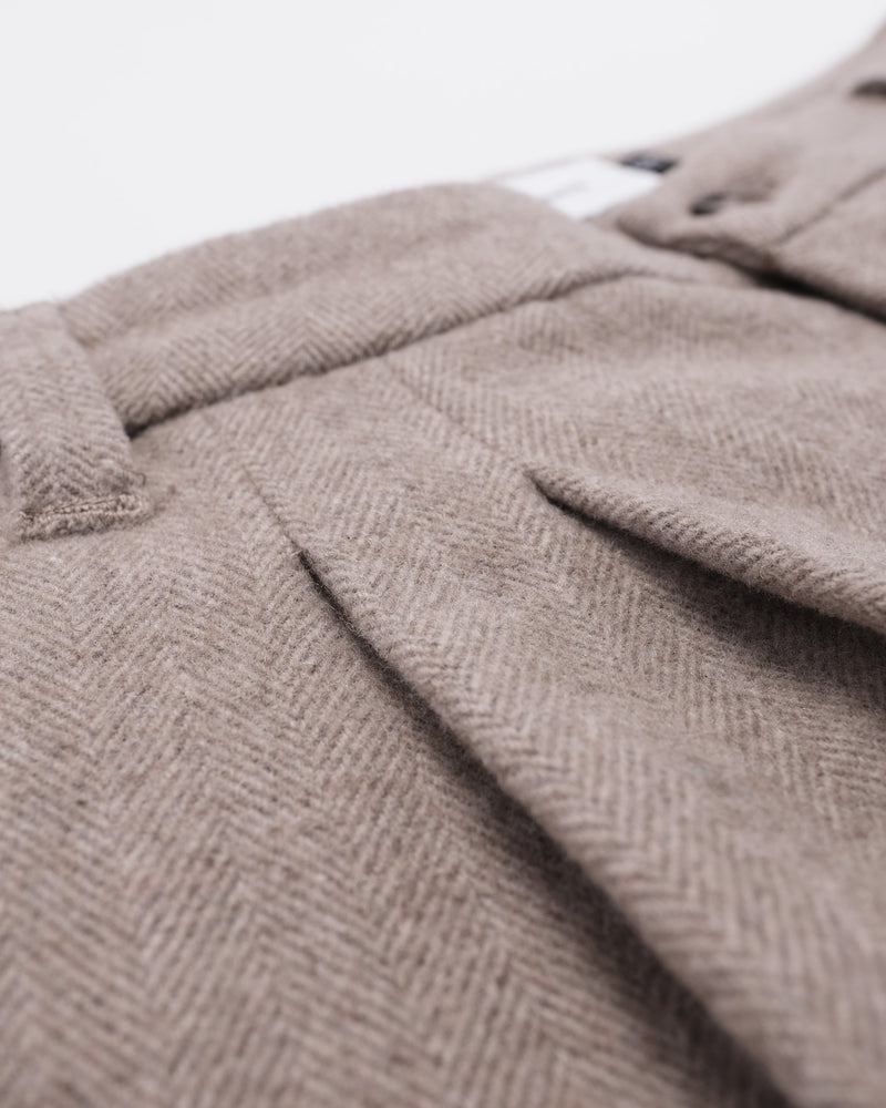Tradition Double Pleated Wool Pants
